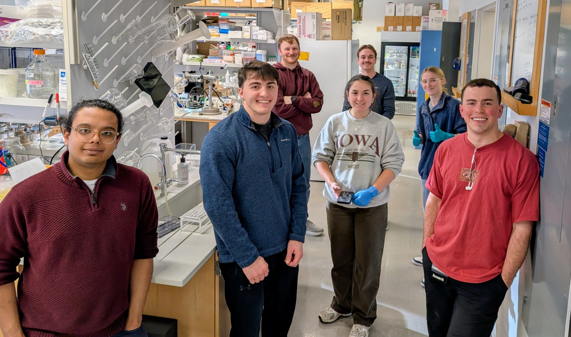 Streeter and Thiel labs Emergency Response Team